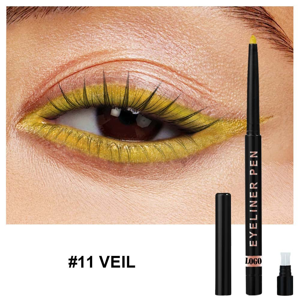 A eyeliner Color eyeliner pen —— Customizable logo MOQ 100 pieces