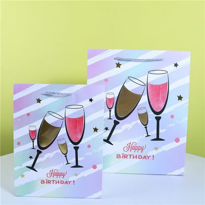 A Birthday Party Series Gift Bag Balloon White Card Tote Bag Party Gift Bag Spot