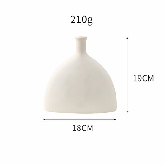 A ins wind simple plastic vase fake flower vase living room bedroom ornament dried flower vase home decoration wholesale