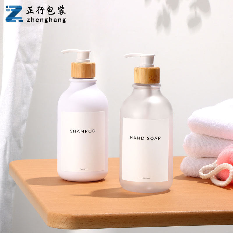 A Plastic Press Dispenser Bottle
