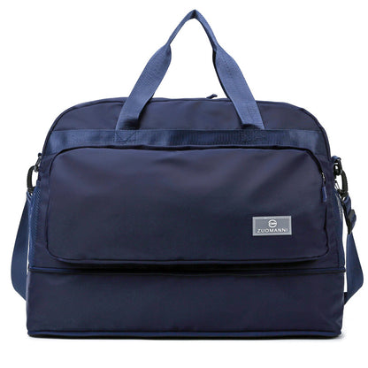 A expandable capacity storage bag