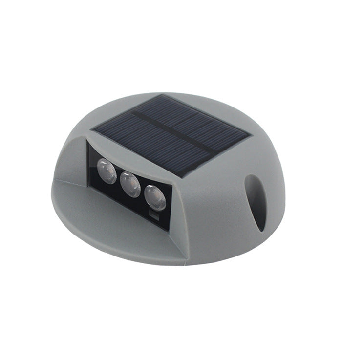 A Park Stair Plank Light Outdoor Step Light Waterproof No Opening Stair Light Step Square Solar Walk Light