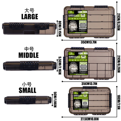 A Large Waterproof Lure Box – Perfect for Fishing Gear Storage