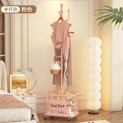 علاقة ملابس متسخة على شكل أذني قطة، قابلة للإزالة، مناسبة لغرف النوم والحمامات، ذات سعة كبيرة، رف أرضي لتخزين الملابس، رف معاطف