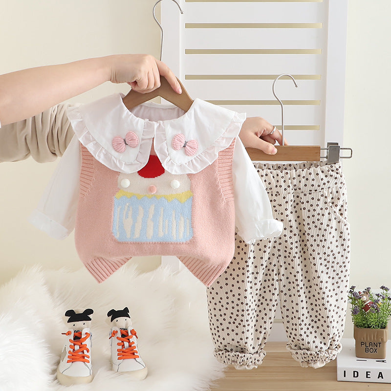 A children's three-piece set