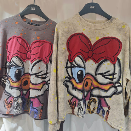 A printed top