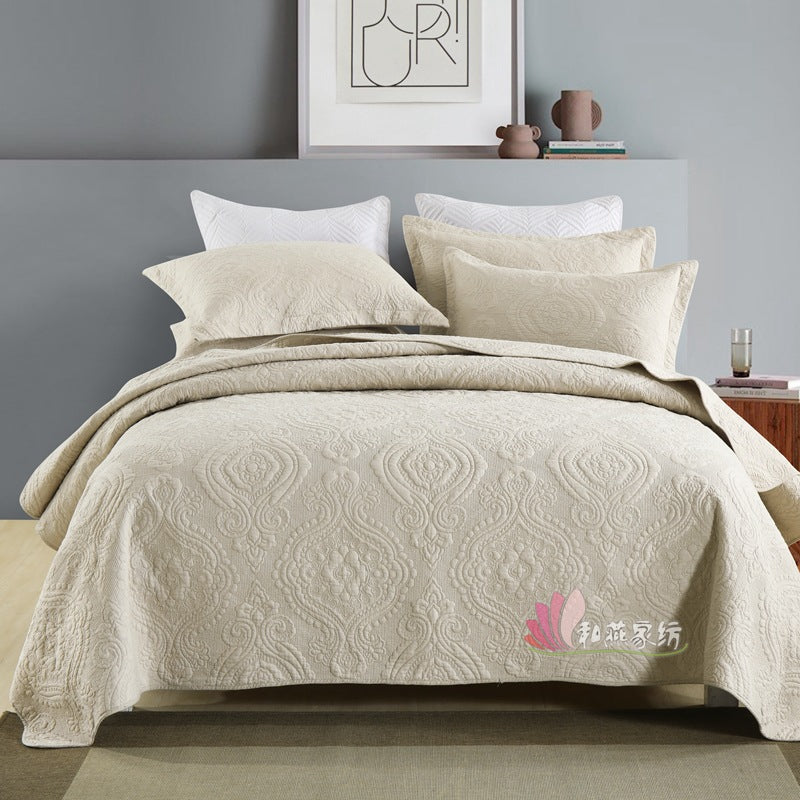 A bed cover bed three-piece set oversea