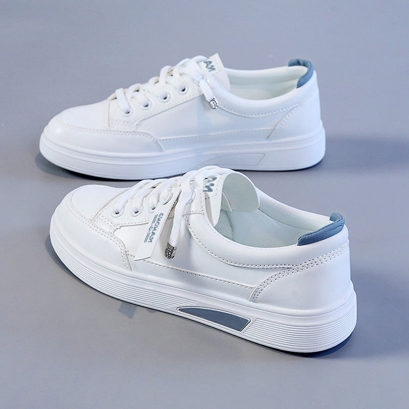 K1001 small white shoes shoes student casual shoes running shoes  0.8kg - Mixbatch