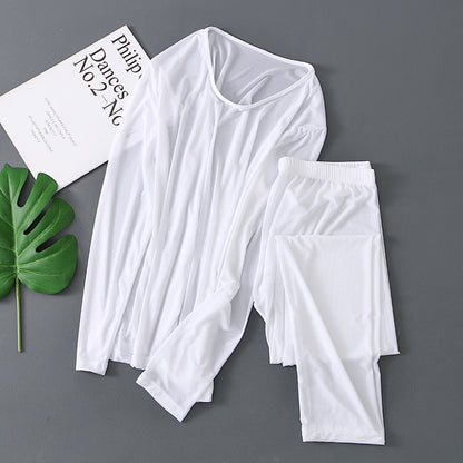A Men's Bottom Shirt Set