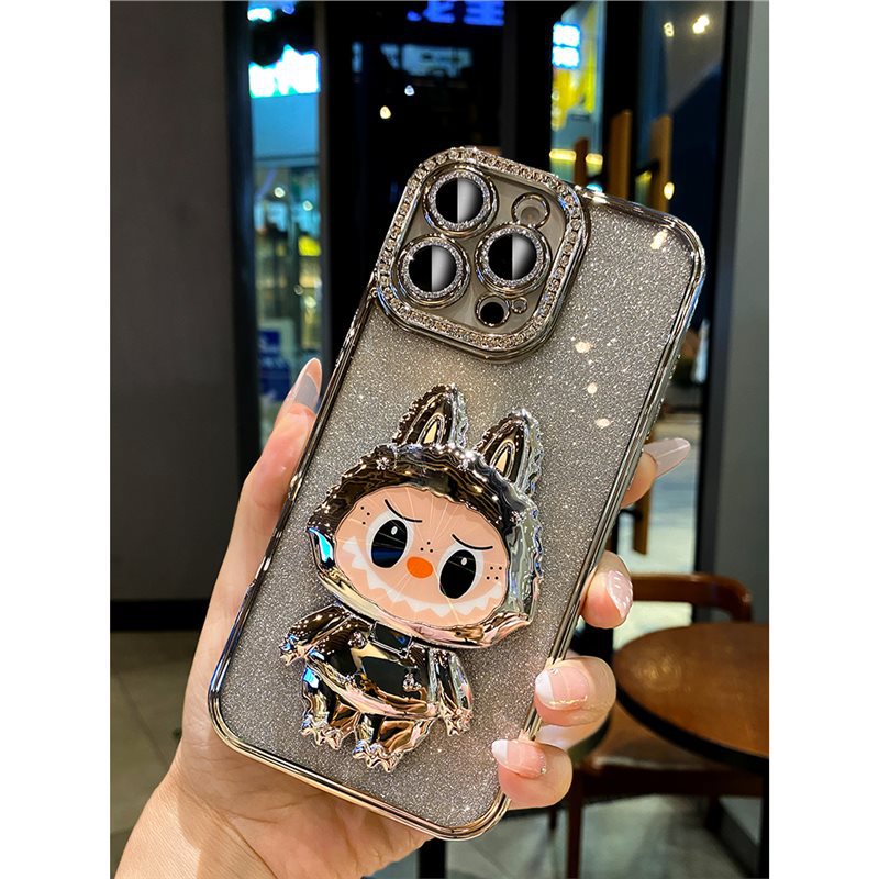 A mirror holder phone case