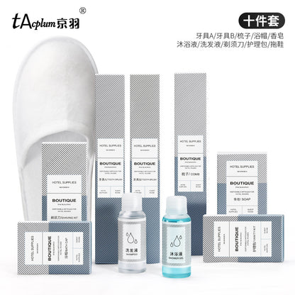 Hotel special disposable toiletries, hotel disposable soft bristle toothbrush set