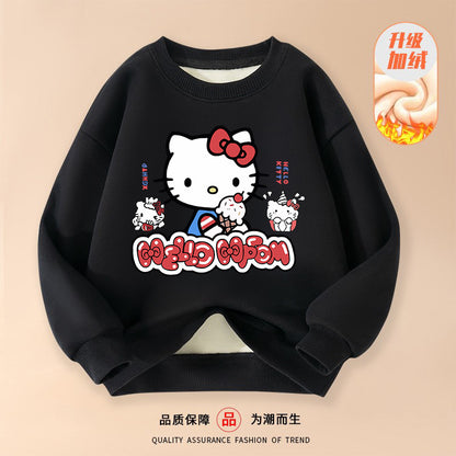 A children's fleece sweater