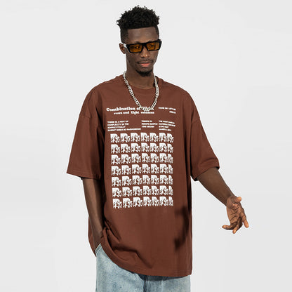 A Men's Printed Short Sleeve
