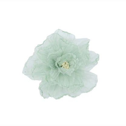 A Super Immortal Phalaenopsis Hairpin Purple Side Flower Hair Accessories Flower Clip Versatile Hairpin Antique Headdress Female Mori