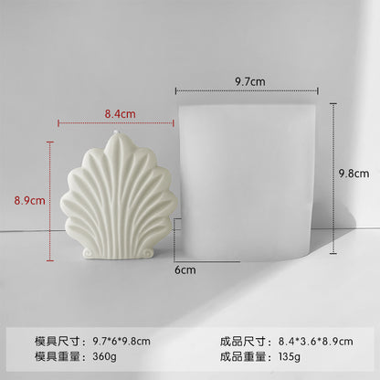 A shell silicone mold