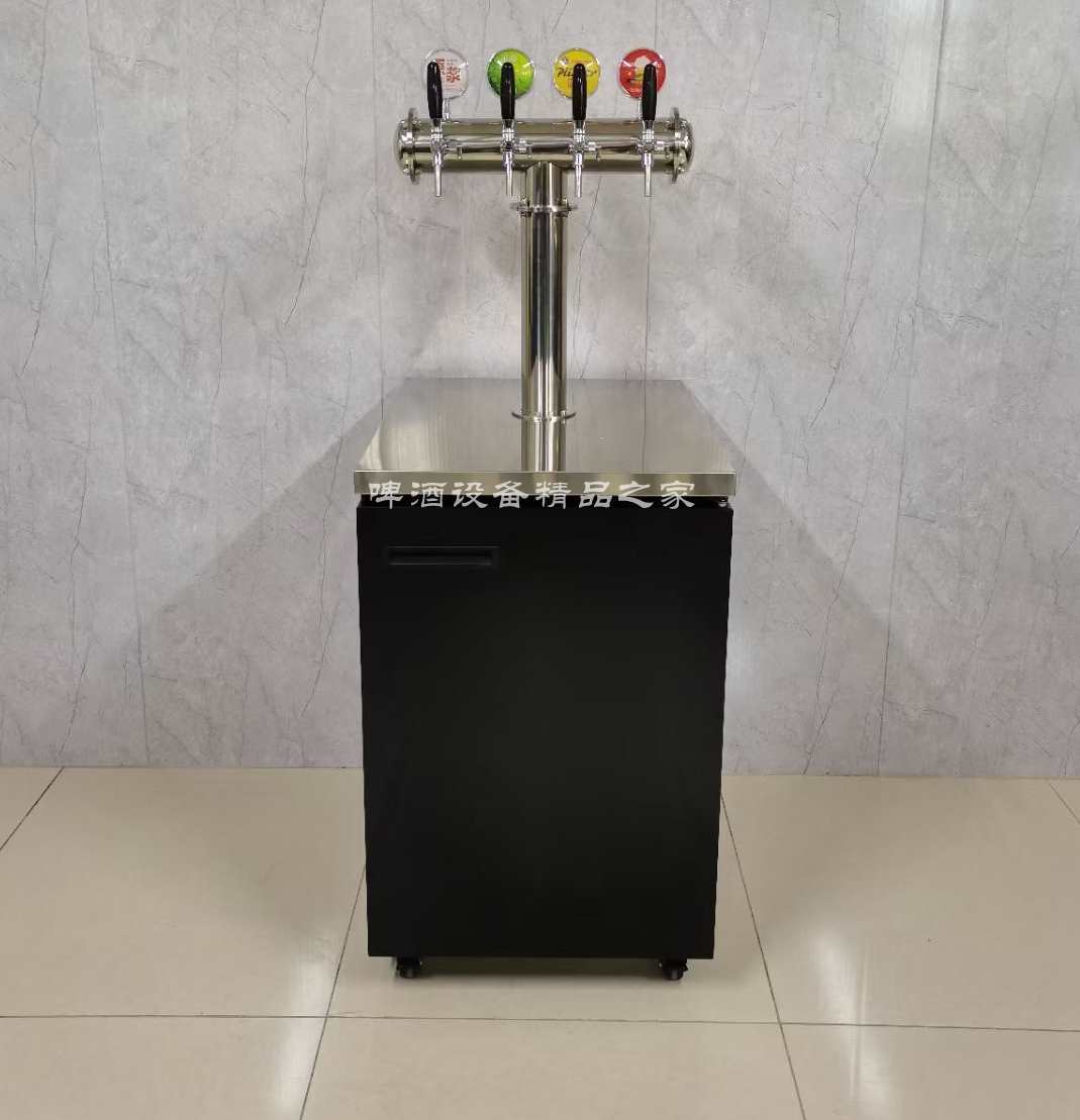 A air-cooled beer machine