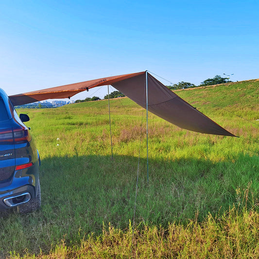 A car side awning canopy tent