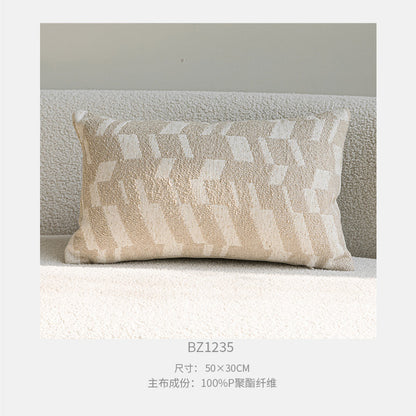 وسادة زينة من قماش الجاكار