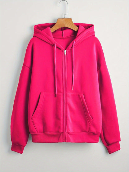 A hooded jacket