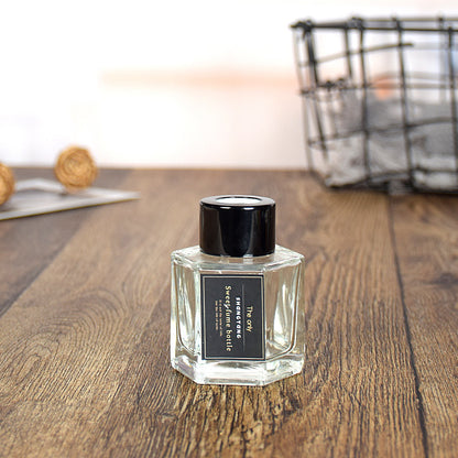 A Aromatherapy bottle square round 100ml rattan fireless aromatherapy volatile bottle perfume glass bottle