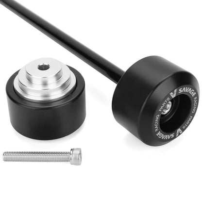 A Suitable for Yamaha MT-09 Tracer9 GT anti-collision and anti-drop protective ball front and rear wheel bars and wheel axles anti-drop glue