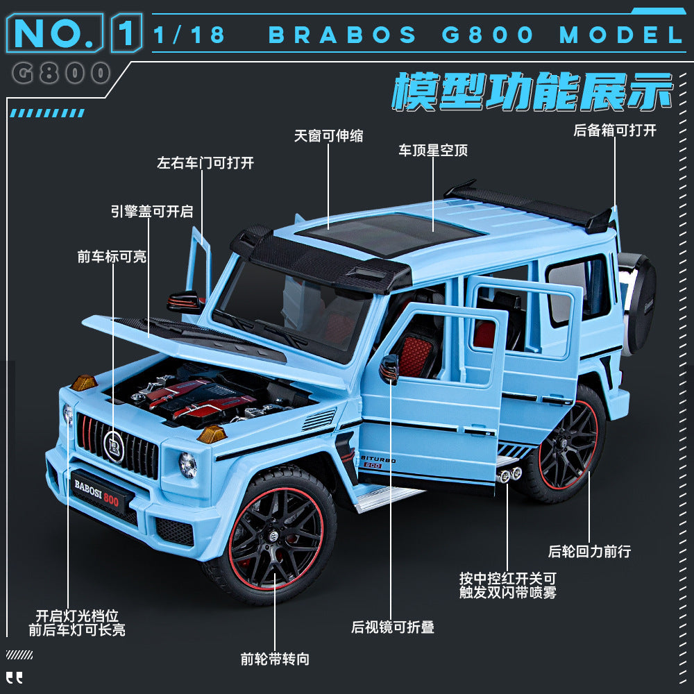 1:18 Alloy Metal Car Model Ornament