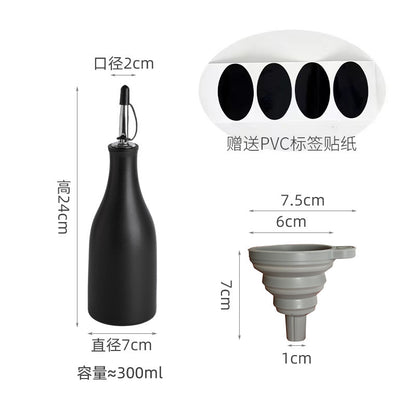 زجاجة زيت خزفية، زجاجة توابل 