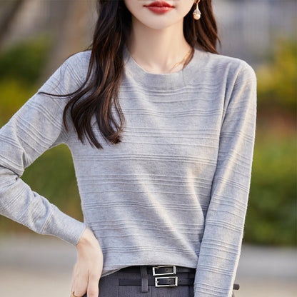 A knit top