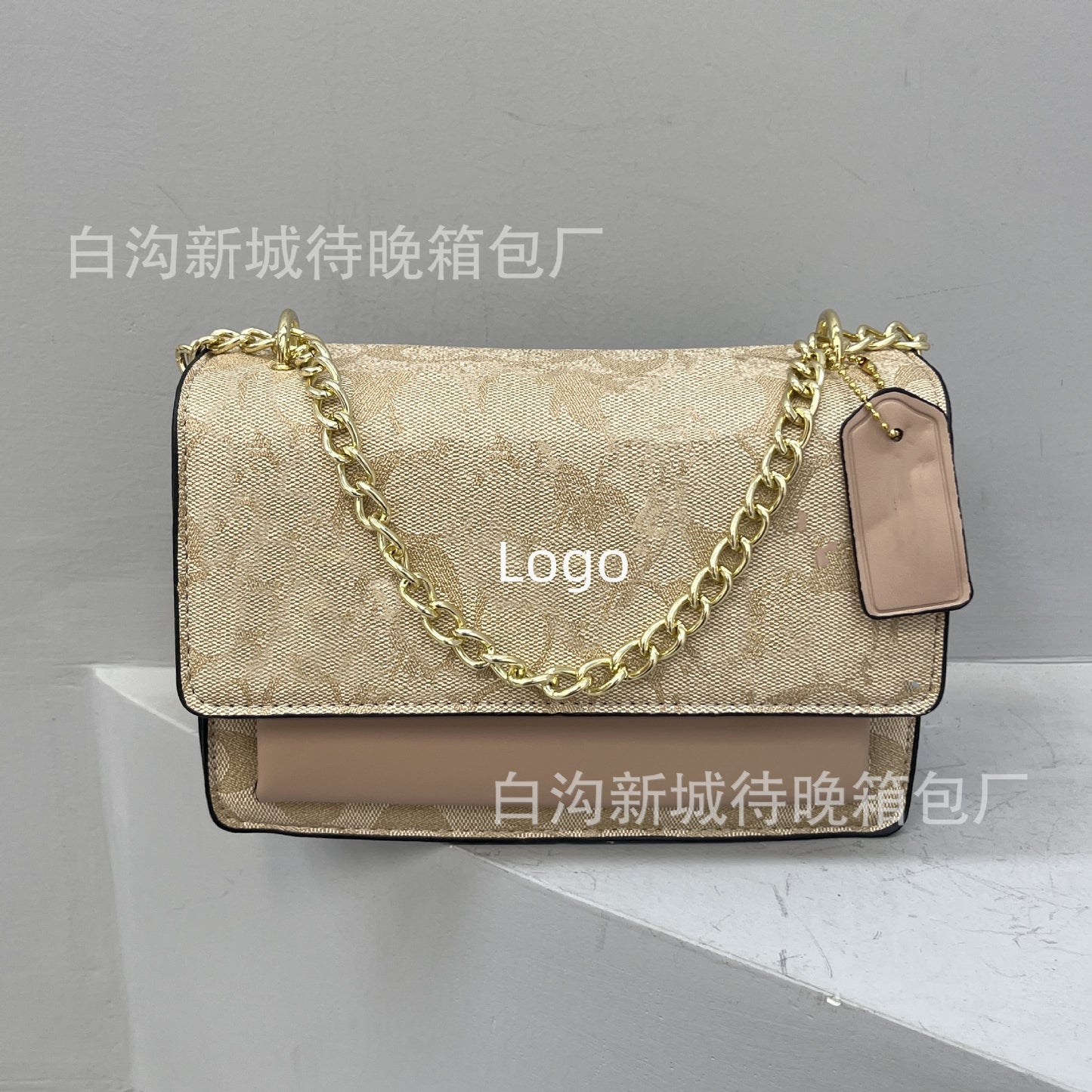 A cross-border bags chain old flower versatile new women's bags simple trend line foreign trade shoulder crossbody armpit women's bags - Mixbatch