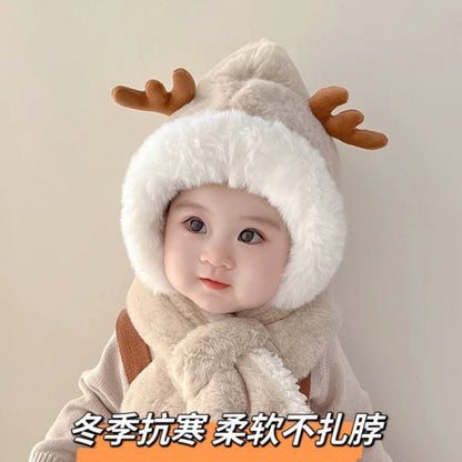 A children's knitted wool hat