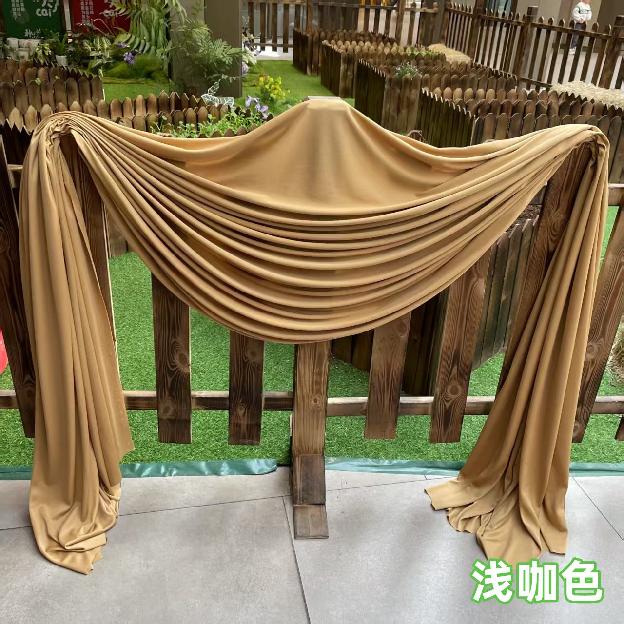 A background cloth
