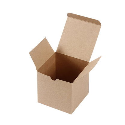 A wholesale kraft paper figure blind box empty box small doll gift box square carton white card toy packaging box moq: 50 pieces - Mixbatch