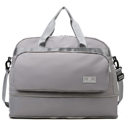 A expandable capacity storage bag