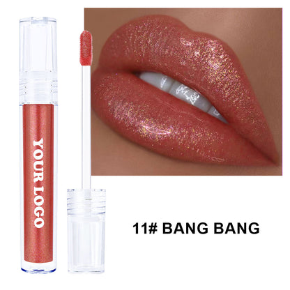 A mirror water gloss lip gloss lip glaze —— Customizable logo MOQ 100 pieces
