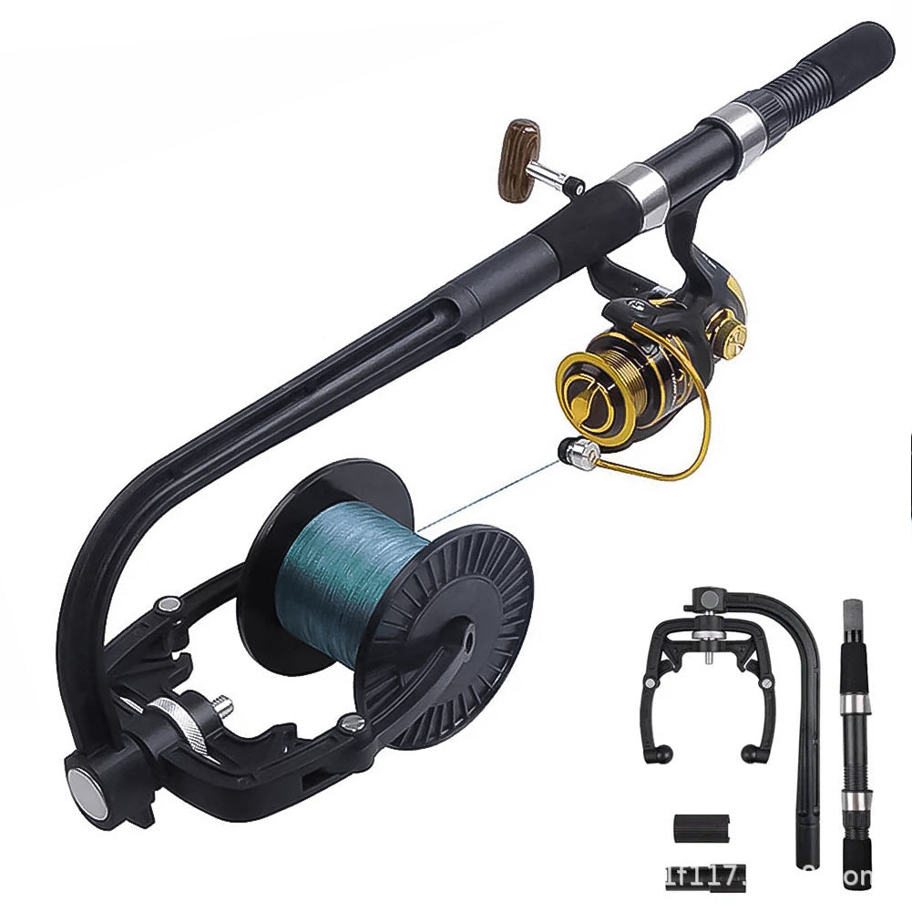 A Manual Line Spooler for Fishing Reels – Handheld & Portable