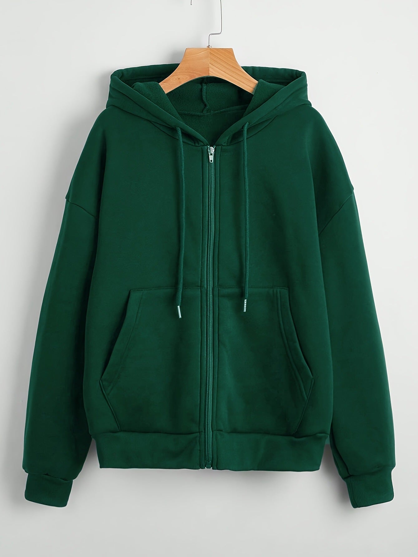 A hooded jacket