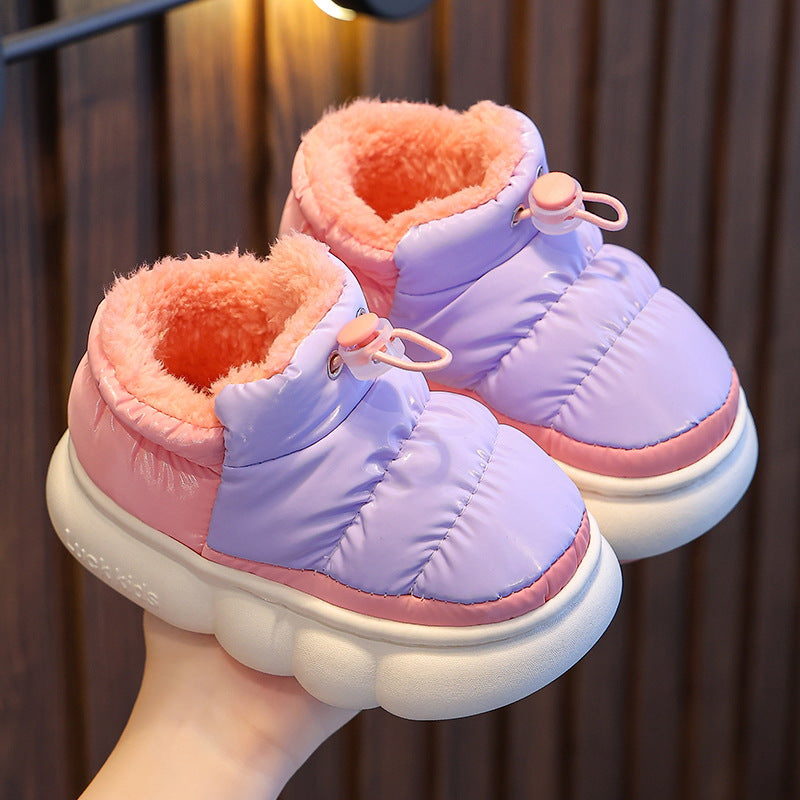 A children's winter shoes