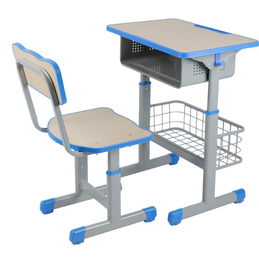 A student desk and chair