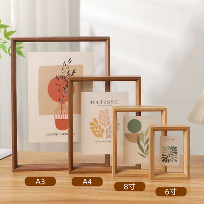 A Double-Sided Transparent Acrylic Photo Frame A3 A4