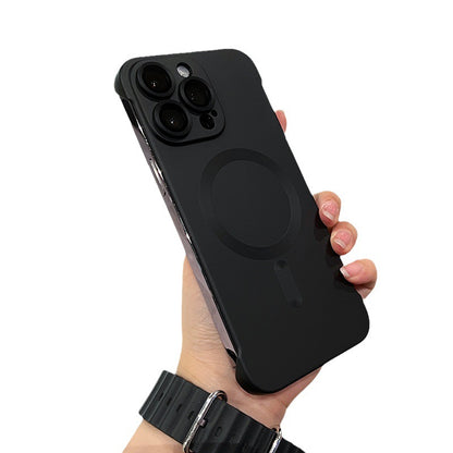 A Magnetic borderless phone case
