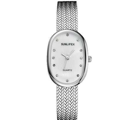 A sunlifex cross-border explosion small plate oval gold wheat ear strap simple