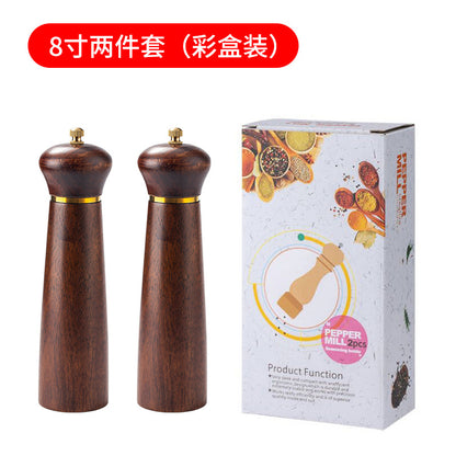 A pepper grinder