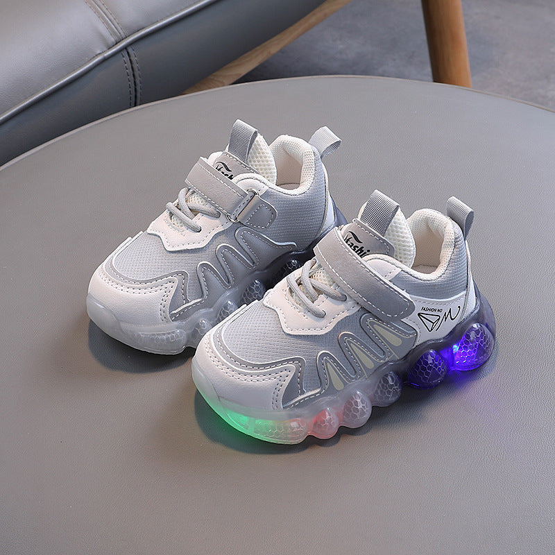 A Cartoon Lights Casual Shoes