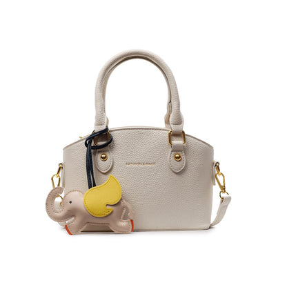 A messenger bag handbag