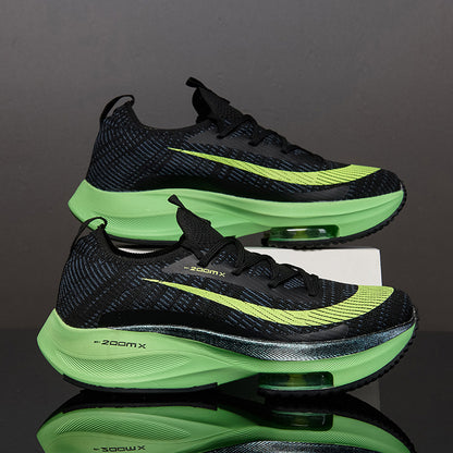 A new autumn moon landing couple breathable running shoes marathon training sports shoes air cushion running shoes