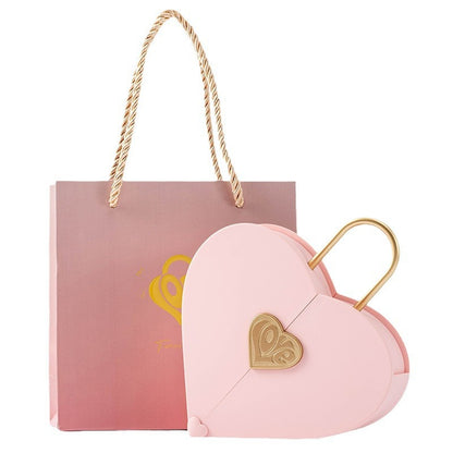 A Heart Jewelry Gift Box Customized LOGO