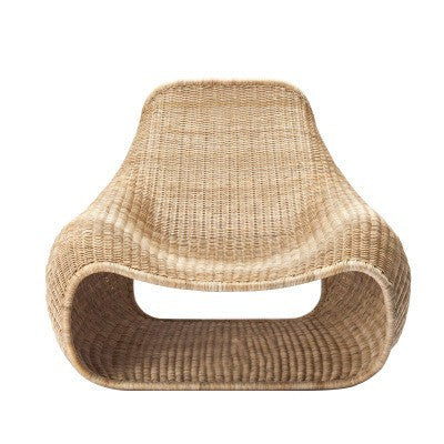 A furniture rattan sofa chair