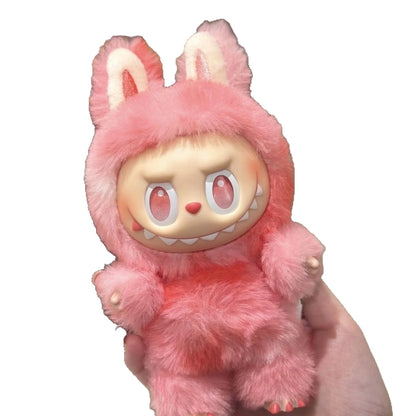 A 3rd generation plush pendant Macaron blind box doll tide play