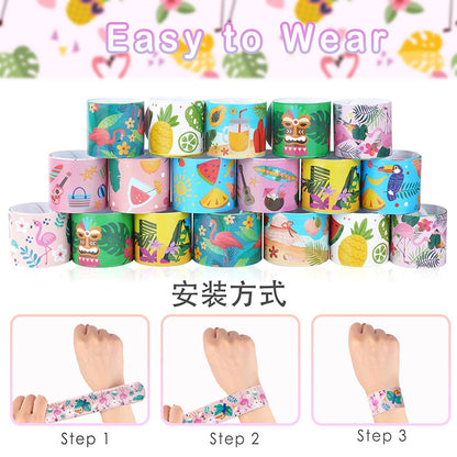 A 24 dinosaur unicorn patty ring factory direct sales holiday pie small gifts school gift bracelet wholesale - Mixbatch