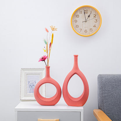 A ceramic vase